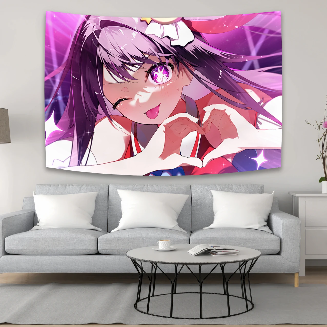 Anime Oshi No Ko Cute Tapestry