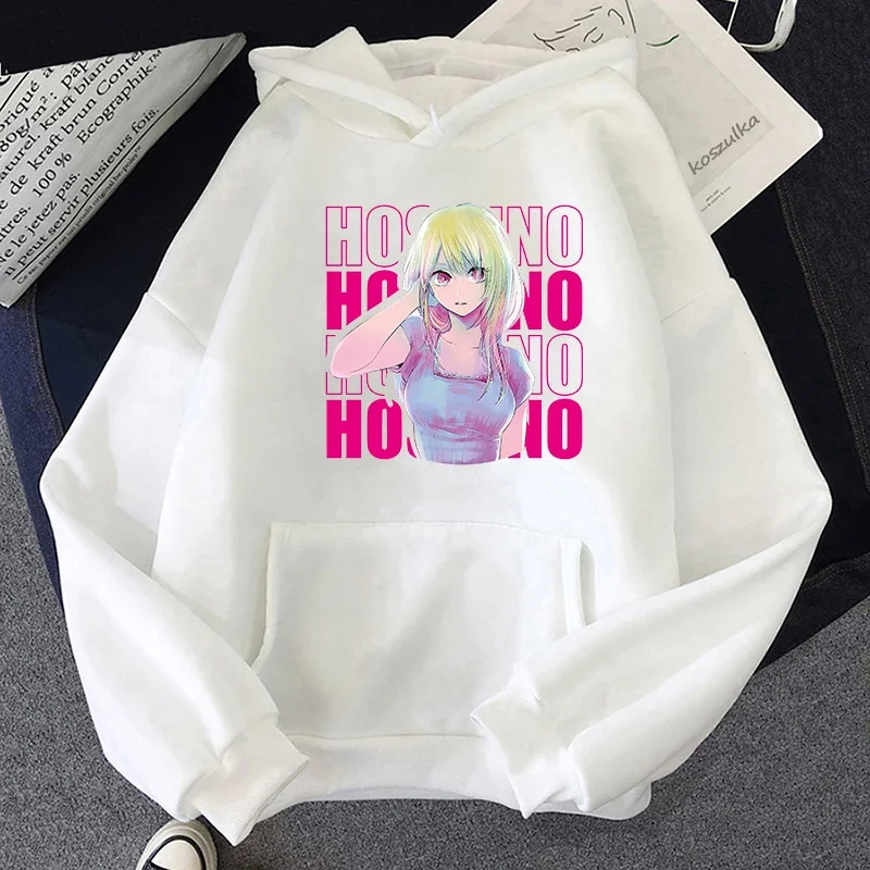 Japanese Anime Oshi No Ko Print Women Hoodie Harajuku Hooded Causal Pullover Sweatshirt Hip Hop Tops 1 - Oshi No Ko Shop
