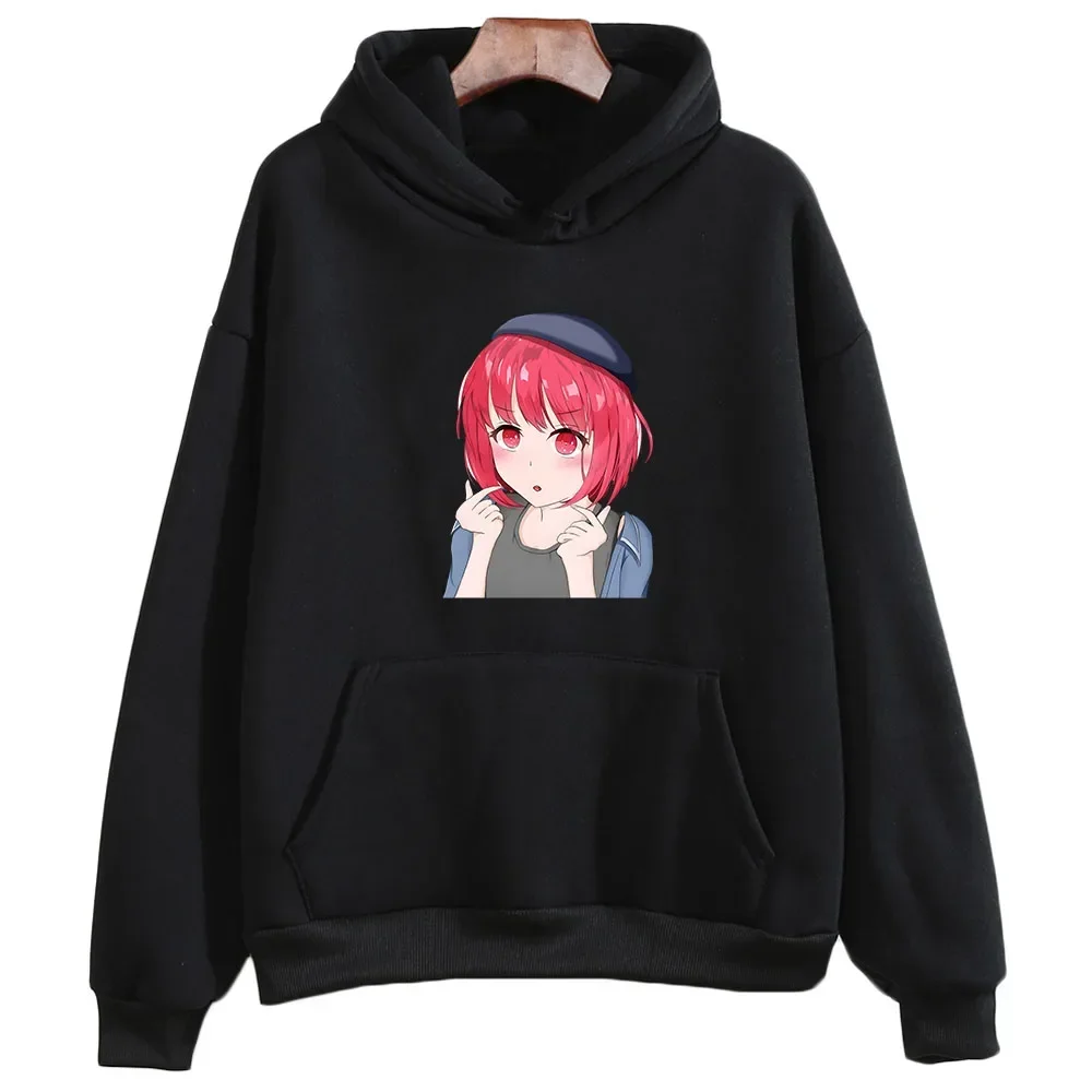 Oshi No Ko Arima Anime Cartoon Hoodie Women Kawaii Harajuku Long Sleeve Sweatshirt Fleece Autumn Winter - Oshi No Ko Shop