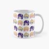 Oshi No Ko: Chibi Characters Pattern Mug Official Oshi No Ko Merch