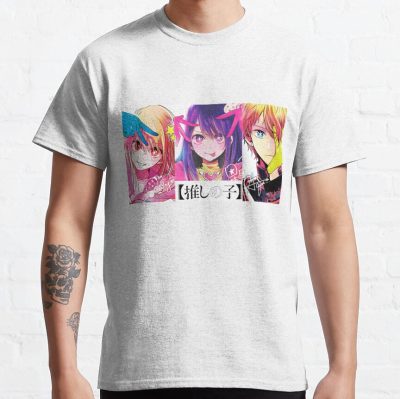 Oshi No Ko Poster Ai Ruby Aquamarine Hoshino T-Shirt Official Oshi No Ko Merch