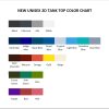 tank top color chart 1 - Oshi No Ko Shop