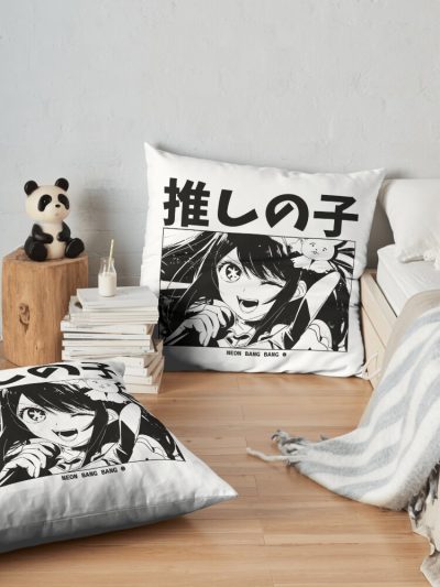 Oshi No Ko #3 Throw Pillow Official Oshi No Ko Merch