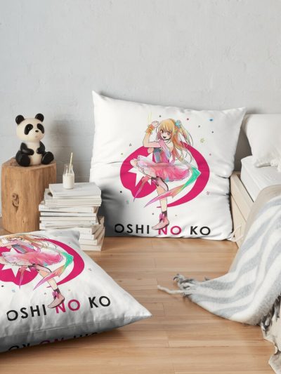 Ruby Hoshino Oshi No Ko Throw Pillow Official Oshi No Ko Merch