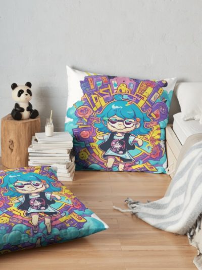 Oshi No Ko Throw Pillow Official Oshi No Ko Merch