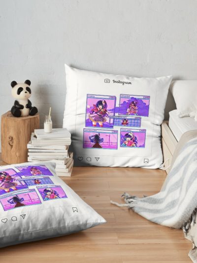 Oshi No Ko Throw Pillow Official Oshi No Ko Merch