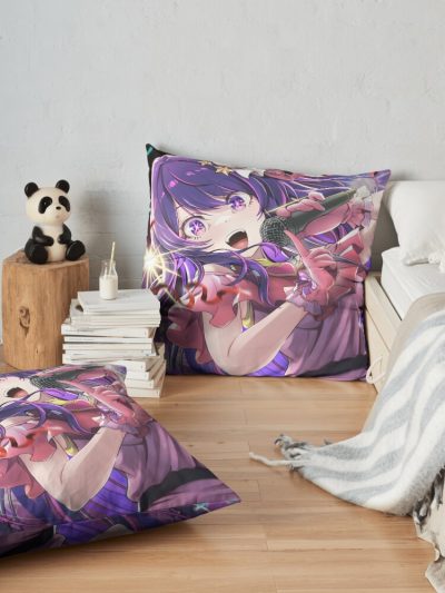 Art - Oshi No Ko Throw Pillow Official Oshi No Ko Merch