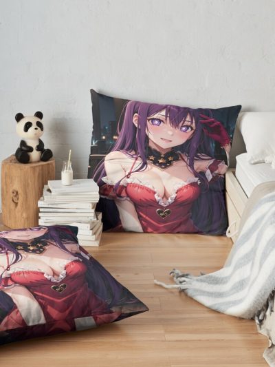 Art - Oshi No Ko Throw Pillow Official Oshi No Ko Merch