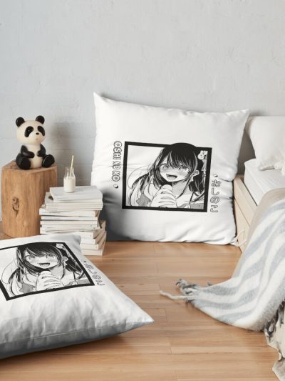 Oshi No Ko Wiki - Al Hoshion Group - Oshi No Ko - Oshi No Ko Ruby Throw Pillow Official Oshi No Ko Merch