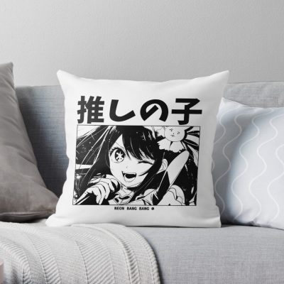 Oshi No Ko #3 Throw Pillow Official Oshi No Ko Merch