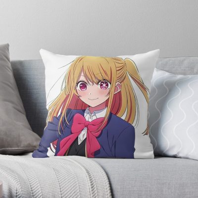 Ruby Hoshino Oshi No Ko Throw Pillow Official Oshi No Ko Merch