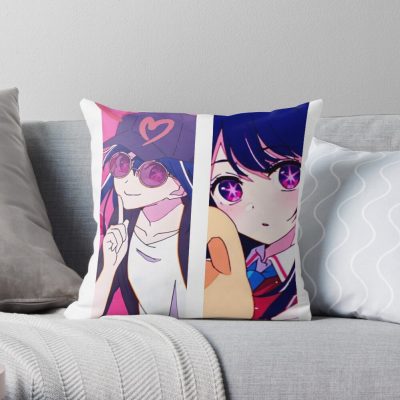 Ai Oshi No Ko Throw Pillow Official Oshi No Ko Merch