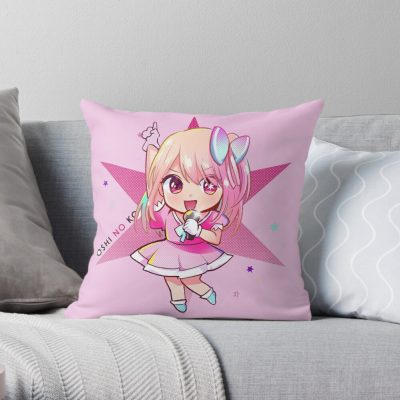 Oshi No Ko Throw Pillow Official Oshi No Ko Merch