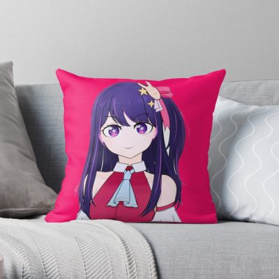 Oshi No Ko Throw Pillow Official Oshi No Ko Merch