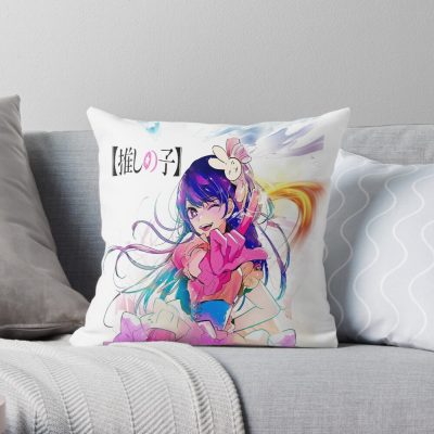 Oshi No Ko Throw Pillow Official Oshi No Ko Merch