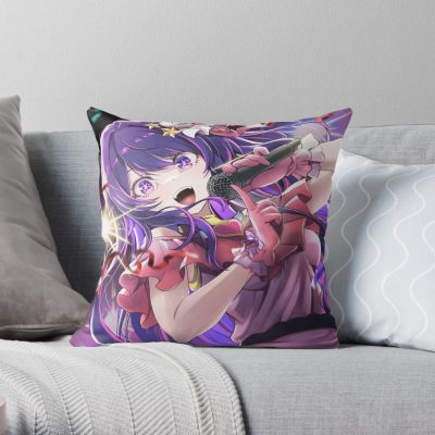 Art - Oshi No Ko Throw Pillow Official Oshi No Ko Merch