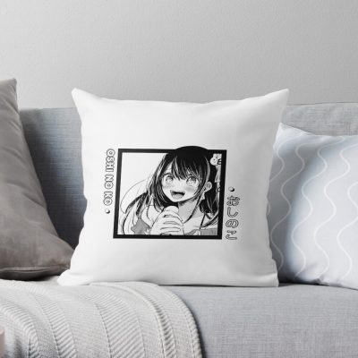 Oshi No Ko Wiki - Al Hoshion Group - Oshi No Ko - Oshi No Ko Ruby Throw Pillow Official Oshi No Ko Merch