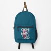 Brother And Sister - Oshi No Ko ( Ruby, Aqua ) On Black Active Backpack Official Oshi No Ko Merch