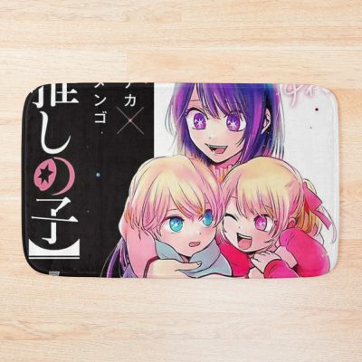 Oshi No Ko Love Bath Mat Official Oshi No Ko Merch