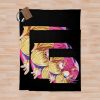 Aqua And Ruby - Oshi No Ko Throw Blanket Official Oshi No Ko Merch