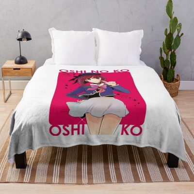 Oshi No Ko Cute Throw Blanket Official Oshi No Ko Merch