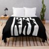 Oshi No Ko Idol Anime Characters Cool Typography Design - Black Throw Blanket Official Oshi No Ko Merch