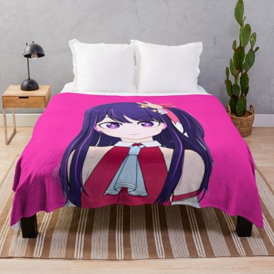 Oshi No Ko Throw Blanket Official Oshi No Ko Merch