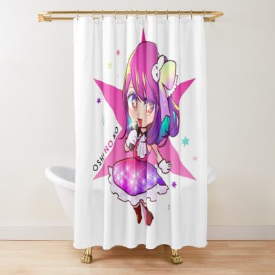 Ai Hoshino Oshi No Ko Shower Curtain Official Oshi No Ko Merch