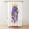 Oshi No Ko Sticker Shower Curtain Official Oshi No Ko Merch