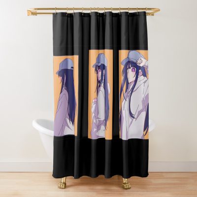 Ai Hoshino Collage Shower Curtain Official Oshi No Ko Merch