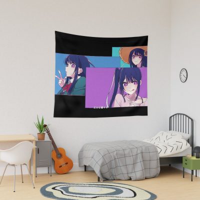 Ai Hoshino Collage Tapestry Official Oshi No Ko Merch